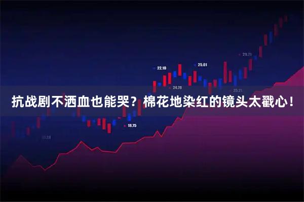 抗战剧不洒血也能哭？棉花地染红的镜头太戳心！